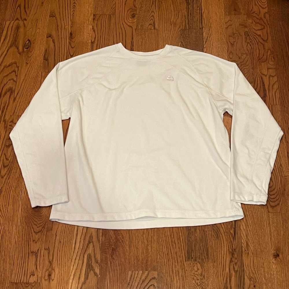 Mens Vintage Nike ACG Thermal Waffle Longsleeve L
